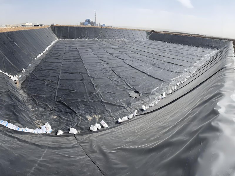 Geomembrane en Polyéthylène Imperméable Pour Barrage de Résidus