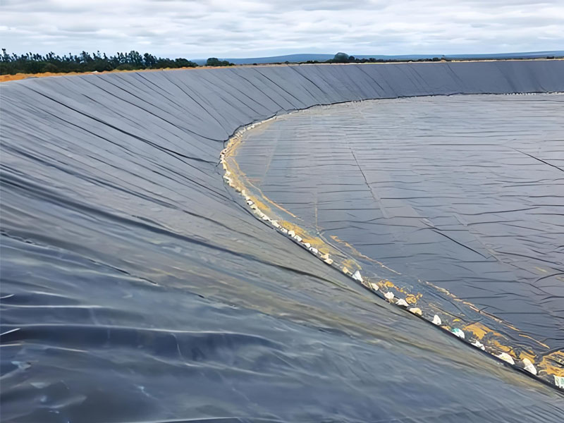 Géomembrane étanche de 1,5 mm pour l'ingénierie d'enfouissement