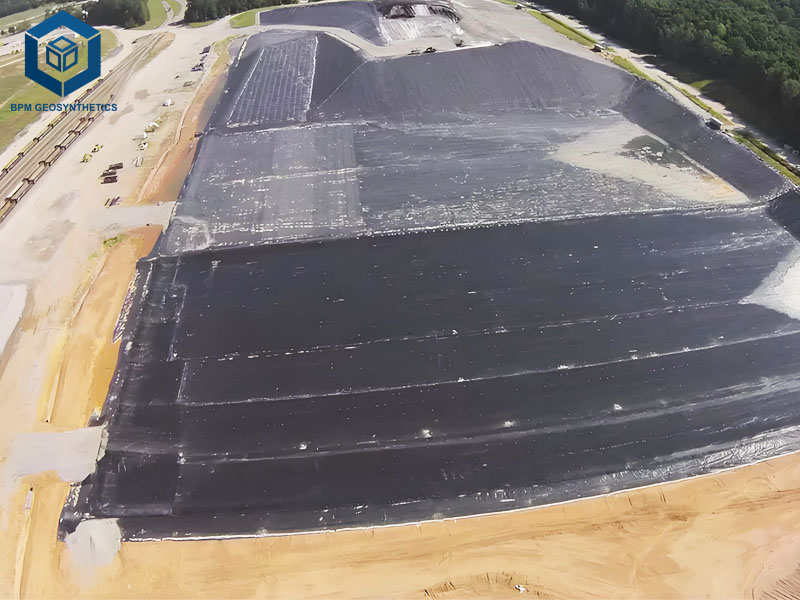Revêtement D'étang En EPDM Barrage en Plastique de Geomembrane pour l'agriculture