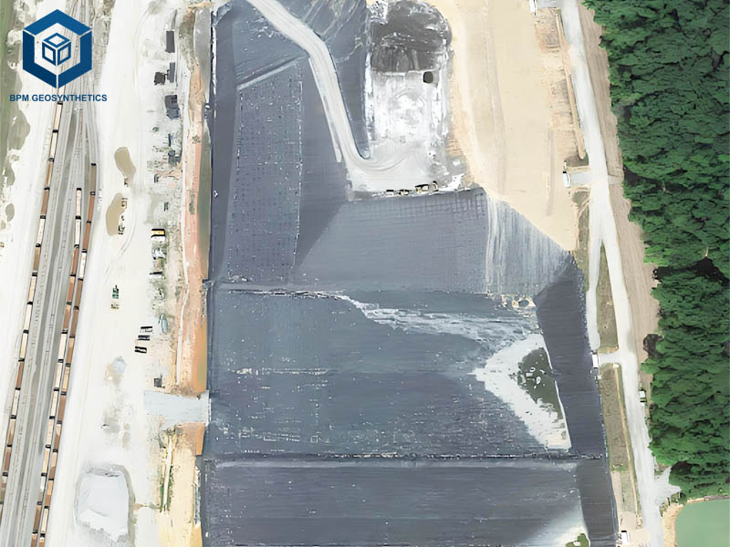 Geomembrane Texturée de 60 mil pour les Décharges