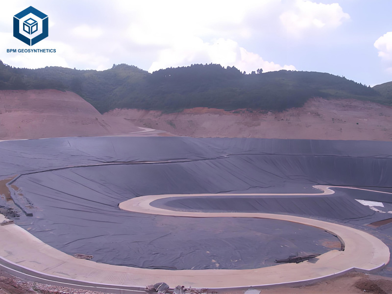Géomembrane Prix Du Revêtement De Barrage