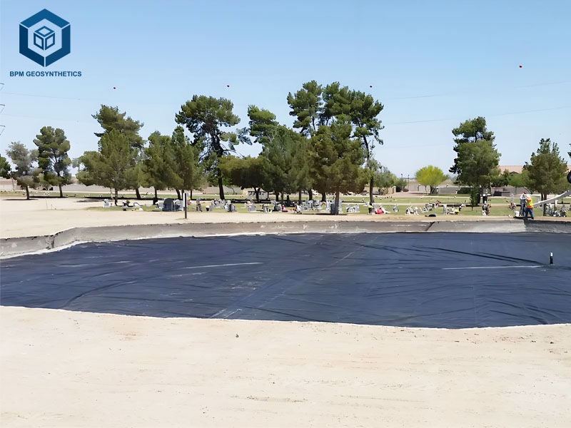 Tapis Géomembrane HDPE Pour Liner de Barrage pour Couche de Séparation
