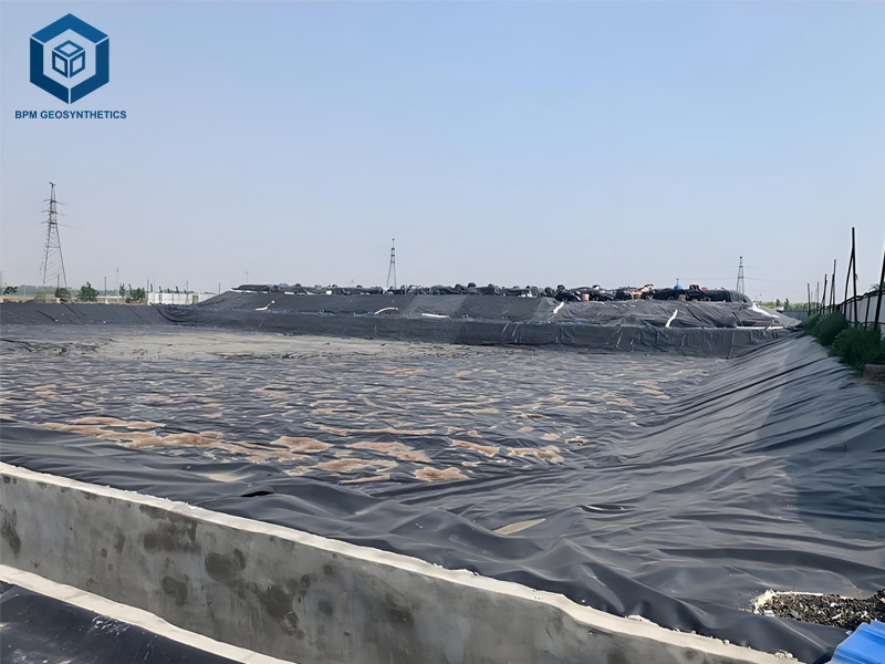Géomembrane HDPE Texturée pour Décharge