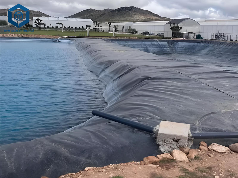 Géomembrane Liner 1,5 mm pour Décharge Landfill