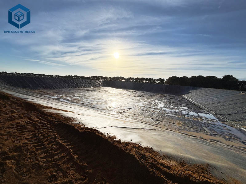 Géomembrane de 1500 microns pour l'étanchéité