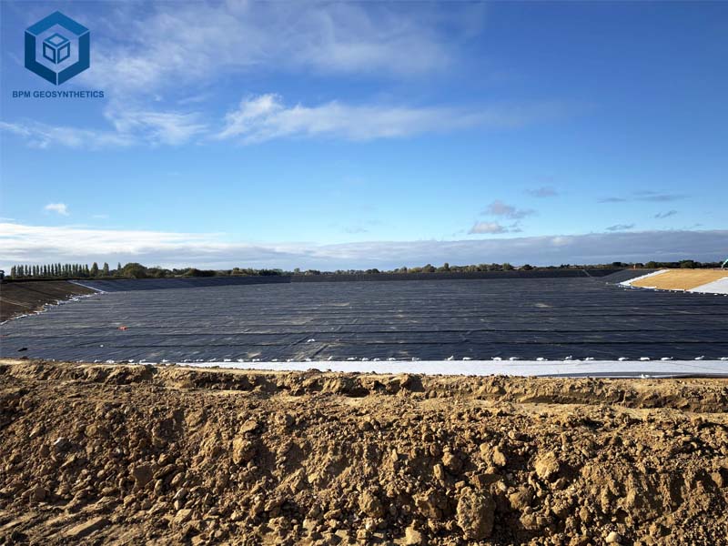 Prix ​​Des Feuilles De LDPE 500 microns Géomembrane Prix m2 pour Applications Minières