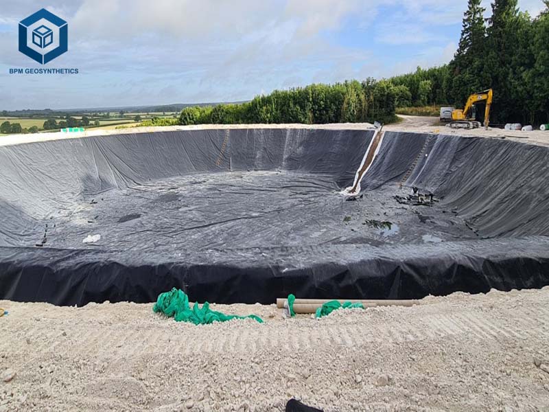 Géomembrane 2mm PVC pour Bassin et Étang