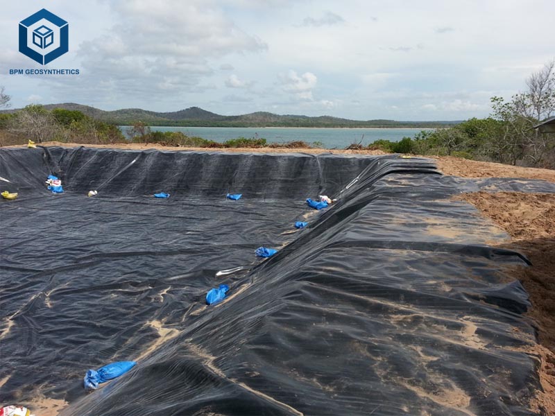 Membranes De Barrage En PVCInstallation De Géomembrane Pour Décharge