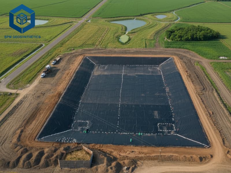 Prix Géomembranes En PEHD De 40 mils pour Étanchéité des Sols