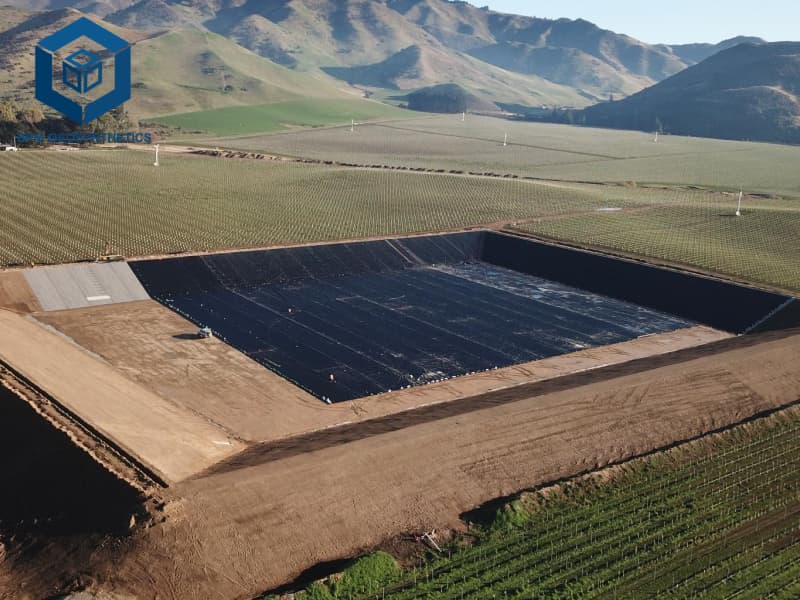 Géo Membrane Matériaux Pour Revêtement De Décharge