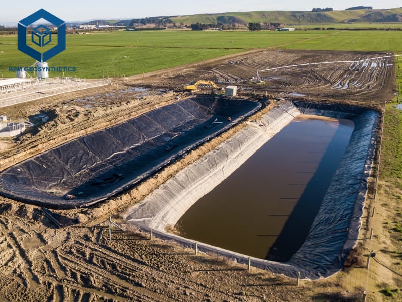 Géomembrane Sur Mesure pour Stockage de Résidus Miniers