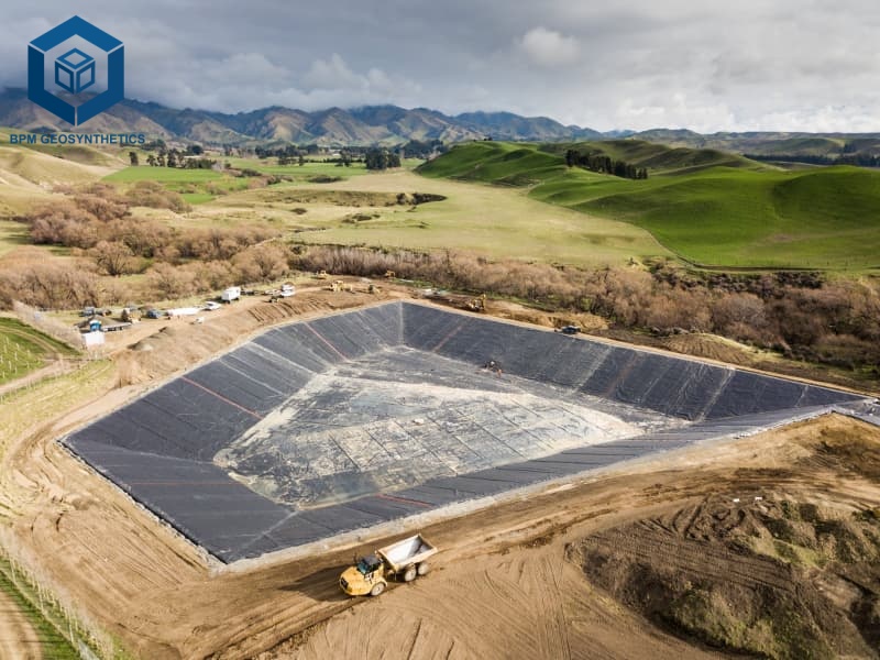 Bassin Géomembranes pour Bassins Commerciaux Rétention d’eau