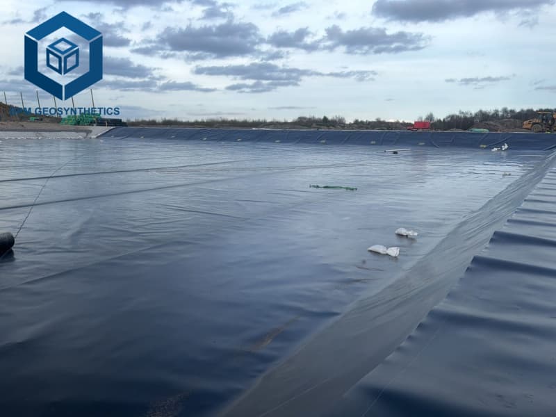 Géomembrane HDPE Coût Du Revêtement De Centre D'enfouissement