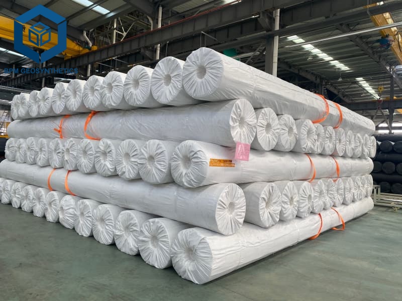 Géomembrane En HDPE De 1 mm BPM Emballage Professionnel de Géomembrane PVC Prête à l’Expédition