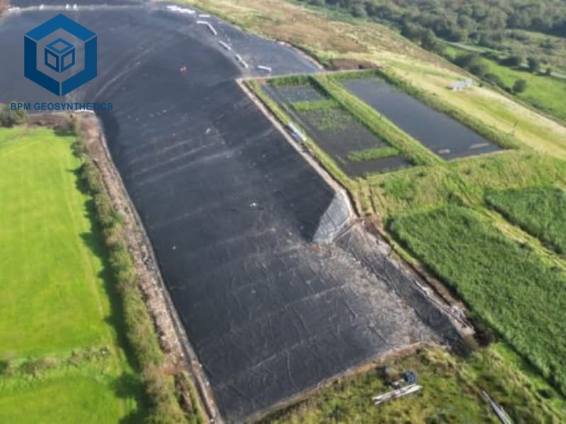 Géomembrane En HDPE De 1 mm Bassin pour Réservoirs