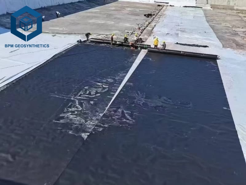 Géomembrane PVC Prix pour Projets de Retenue d’Eau et Protection des Sols