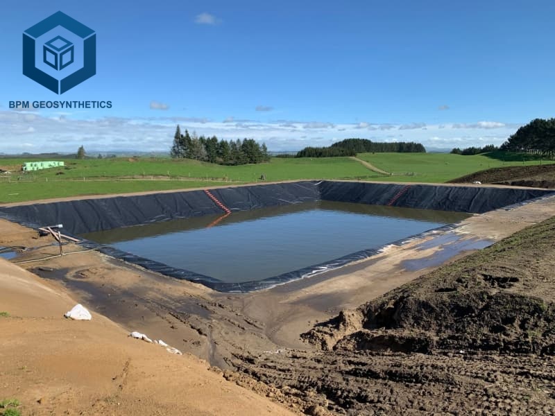 Bâches De Bassin En Caoutchouc Bâche Géomembrane pour Bassin d’Irrigation