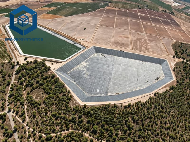 Géomembranes Permavoides Géo Membrane pour l’Imperméabilisation des Réservoirs