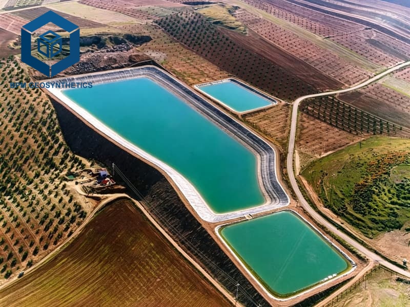 Géomembrane HDPE pour les Projets de Confinement
