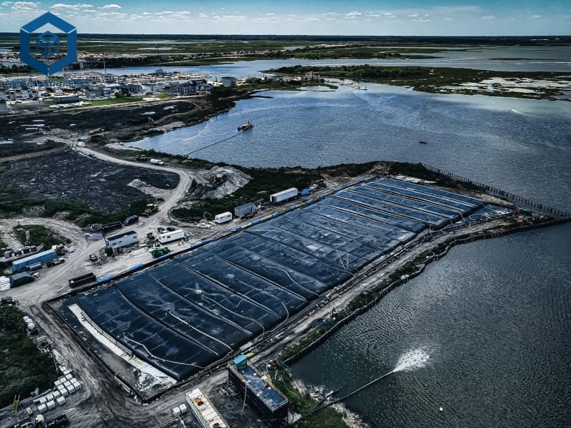 Géomembrane PEHD Prix pour les Réservoirs d’Eau
