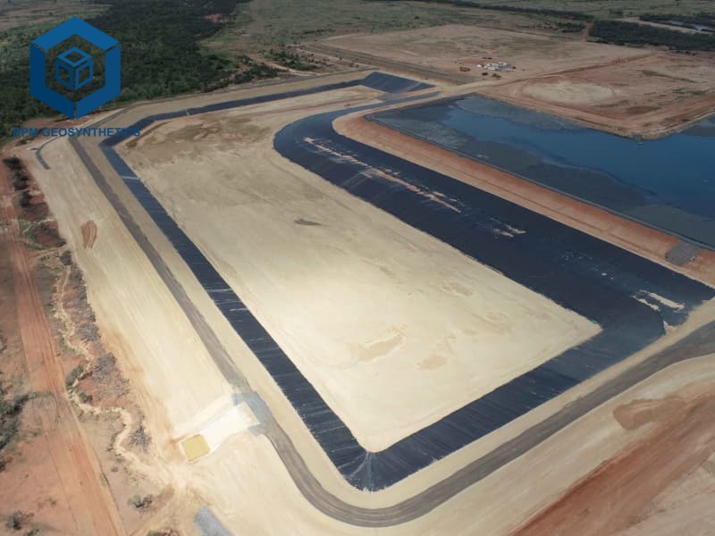 Géomembrane Étanche pour la Protection des Barrages