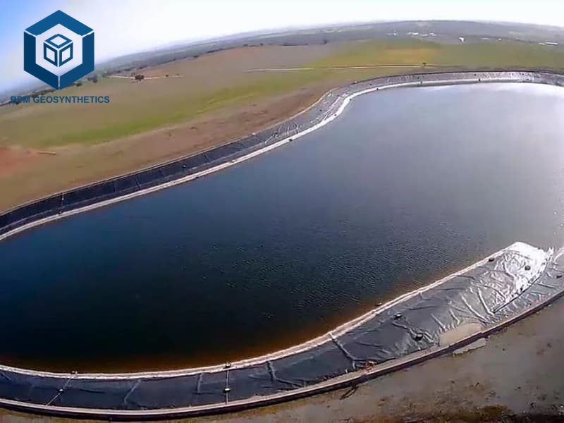 Géomembrane d Étanchéité pour Bassins de Rétention d’Eau